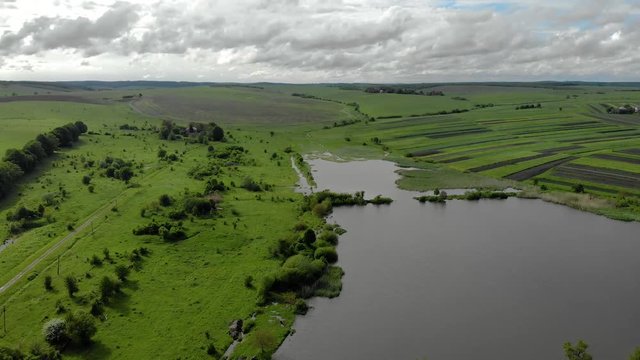 lake landscape aerial background nature wallpapper