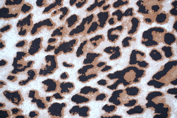 Seamless abstract leopard pattern background