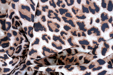 Seamless abstract leopard pattern background