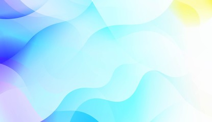 Futuristic Color Design Geometric Wave Shape, Lines. For Your Design Wallpapers Presentation. Vector Illustration with Color Gradient.