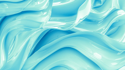 Elegant, luxury silk background. 3d illustration, 3d rendering.