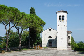 Fototapeta na wymiar Chiesa di Sant'Orsola Italien Conegliano