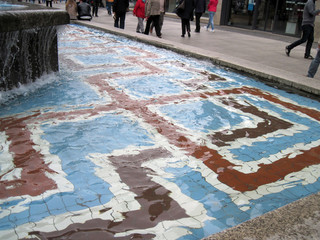 Cologne DOM fountain