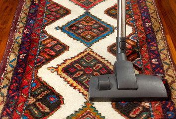 Vacuum Cleaner on a Carpet