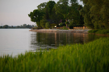 domek letniskowy nad rzeką odrą © Ewa