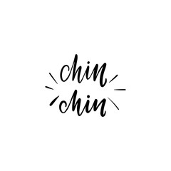 lettering chin chin