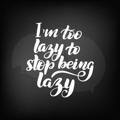 Chalkboard blackboard lettering 