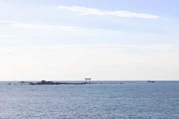 神奈川県 葉山の夕日