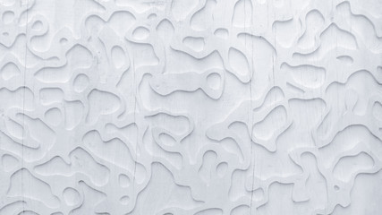 Abstract texture. Relief, shape, wood, stone. 3d illustration, 3d rendering.