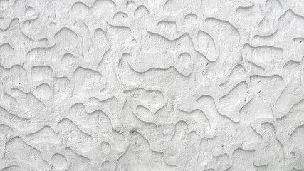 Abstract texture. Relief, shape, wood, stone. 3d illustration, 3d rendering.