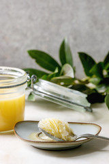 Melted ghee butter