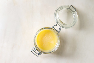 Melted ghee butter