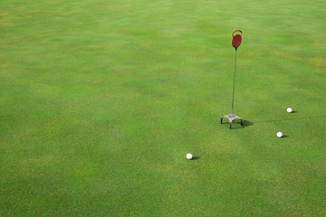 ゴルフ場、パター練習場
