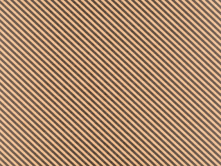 Brown craft paper with a diagonal black stripes