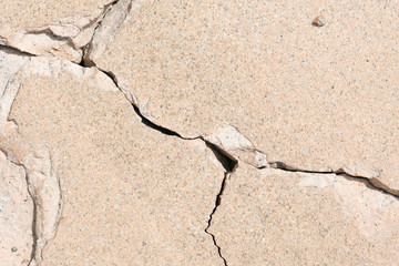 Obraz premium ブロックのひび割れ