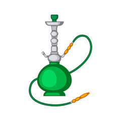 Hookah vector illustration isolated on white background. Shisha vector.