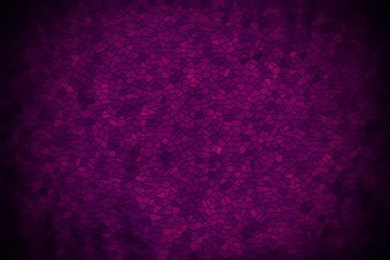 Colored stylish backdrop in dark purple and white colors. Dynamic modern honeycomb background with frame. Fashion decorative wrapping paper pattern. Mosaic structure vintage abstract illustration