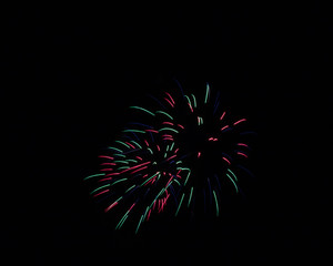 fireworks ARE NOT cut out and put on to black backgrounds, images are almost straight from camera  basic lightroom editing done to photo-small crop-darken-add vibrance-mild clone and spot healing.