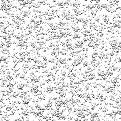 Abstract pattern with doodle and swirl