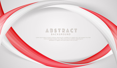 Waving elegance abstract background with dynamic gradation color