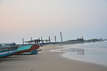 boats in the bay
