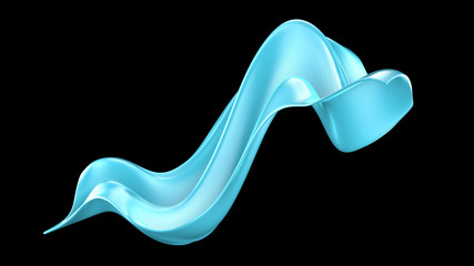 Elegant background with drapery silk. 3d illustration, 3d rendering.