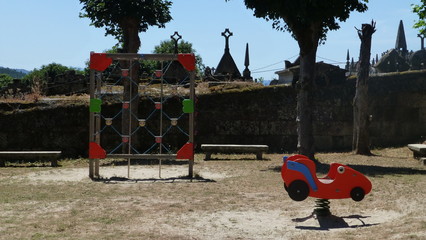 Ribadavia, beautiful medieval village in Ourense. Galicia,Spain