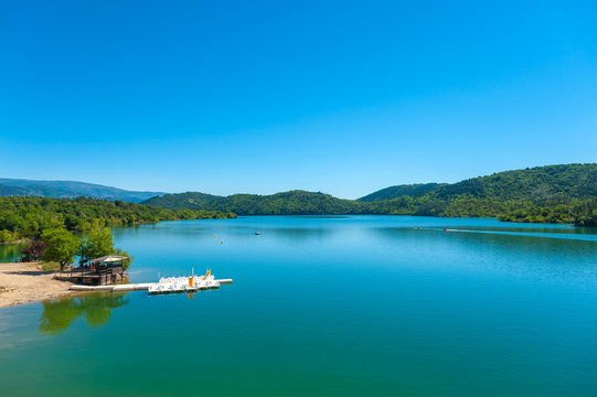 Lake Saint-Cassien near Montauroux