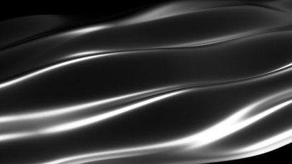 Luxury elegant background abstraction fabric. 3d illustration, 3d rendering.