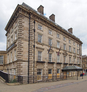 The George Hotel In Huddersfield West Yorkshire, A Historic Building Famous As The Birthplace Of Rugby League Football Built In 1851