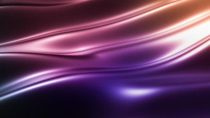 Luxury elegant background abstraction fabric. 3d illustration, 3d rendering.