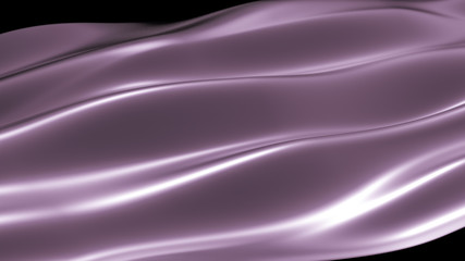 Luxury elegant background abstraction fabric. 3d illustration, 3d rendering.