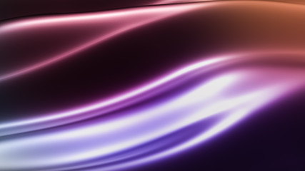 Luxury elegant background abstraction fabric. 3d illustration, 3d rendering.