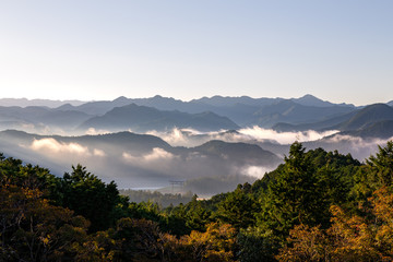 熊野古道　見晴台からの眺望