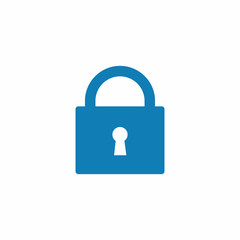 Lock Icon symbol vector