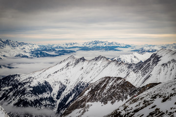 Skigebiet Zell am See, Kaprun und Kitzsteinhorn