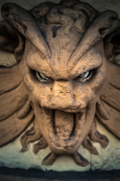 a Gargoyle with a very unsettling look