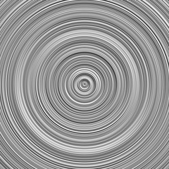 Gray gradient concentric circle background - abstract grey vector graphic design