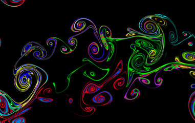 Magic space texture, pattern, looks like colorful smoke