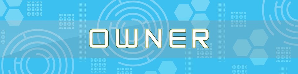 Obraz premium Business text in blue background