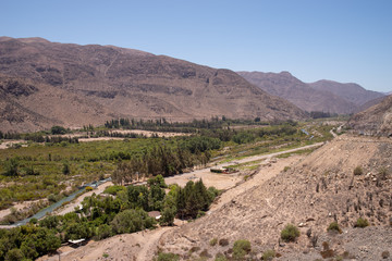 Blick ins Elqui Tal