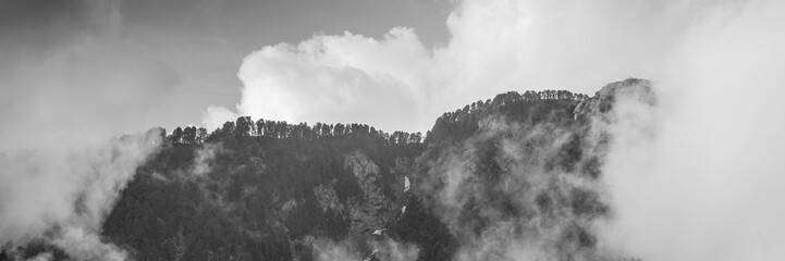 Clouds over Mount Triund, India
