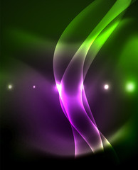 Glowing shiny light abstract background