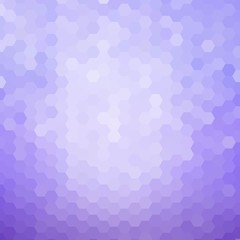 lilac hexagons. mosaic style. presentation layout. abstract vector background