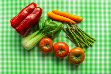 delicious and super food diet selection