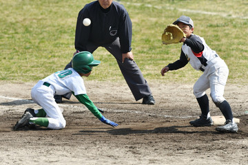 少年野球の試合