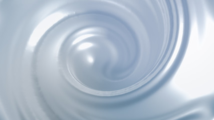 Silver splash. 3d illustration, 3d rendering.