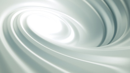 Obraz premium Silver splash. 3d illustration, 3d rendering.