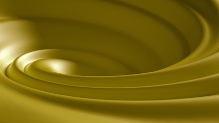 Fototapeta premium Beautiful yellow paint splash. 3d illustration, 3d rendering.