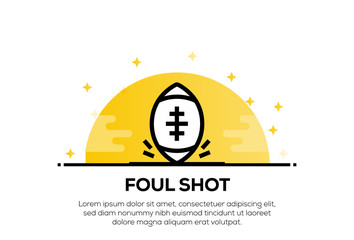 FOUL SHOT ICON CONCEPT